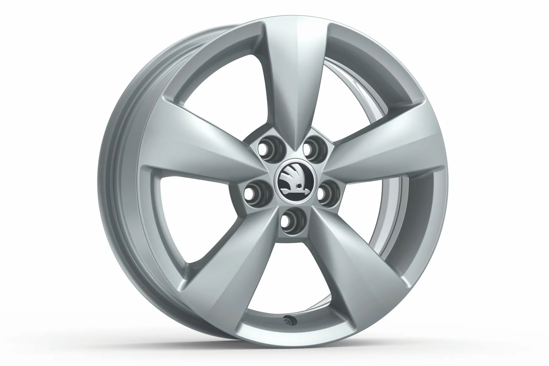 Škoda Leichtmetallfelge Carme 6x15 5/100/38 Silber