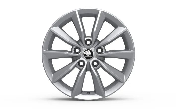 Škoda Leichtmetallfelge Minoris 6,5x16 5/112/46 Silber