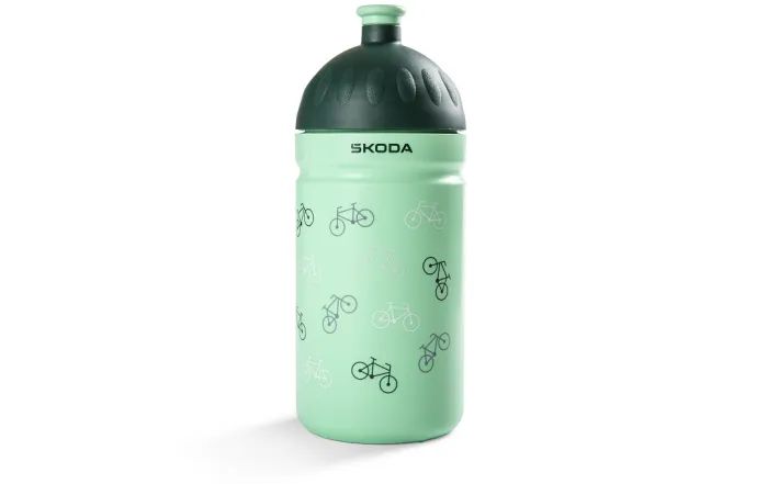 Škoda Kinder Trinkflasche, electric green, 500 ml