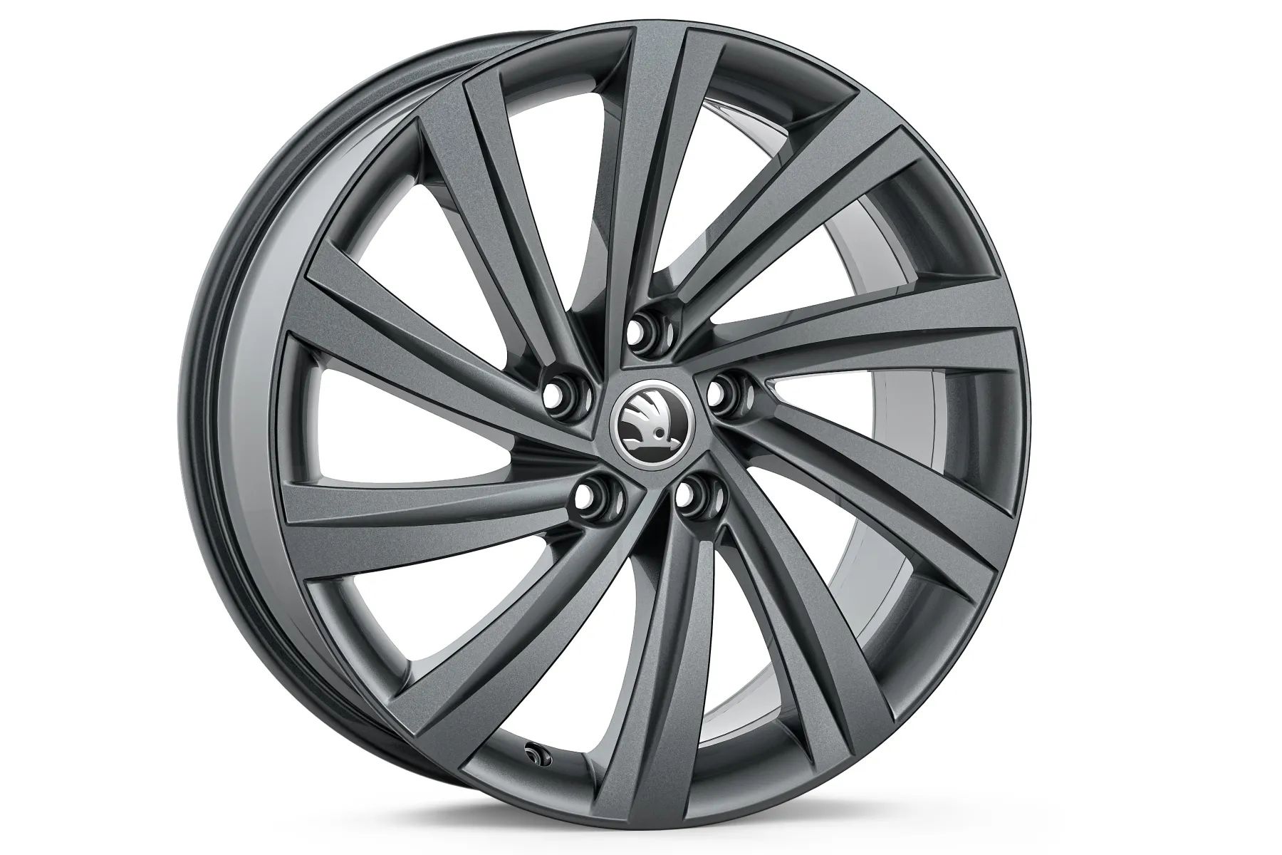 Škoda Leichtmetallfelge Perseus 7,5x18 5/112/48 anthrazit metallic