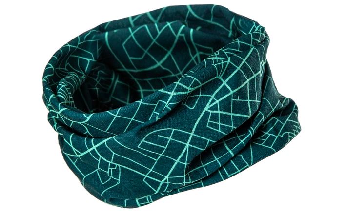 Škoda Schlauchschal, Unisex, emerald green