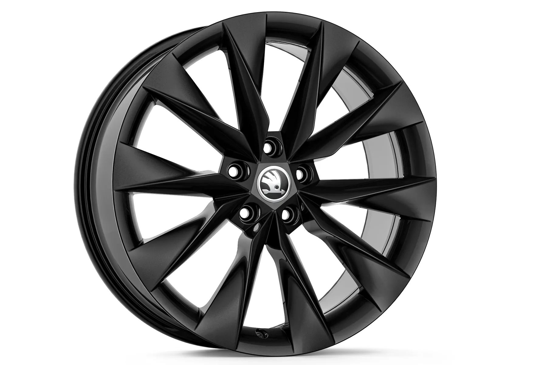 Škoda Leichtmetallfelge Crystal 8x19 5/112/45 Schwarz