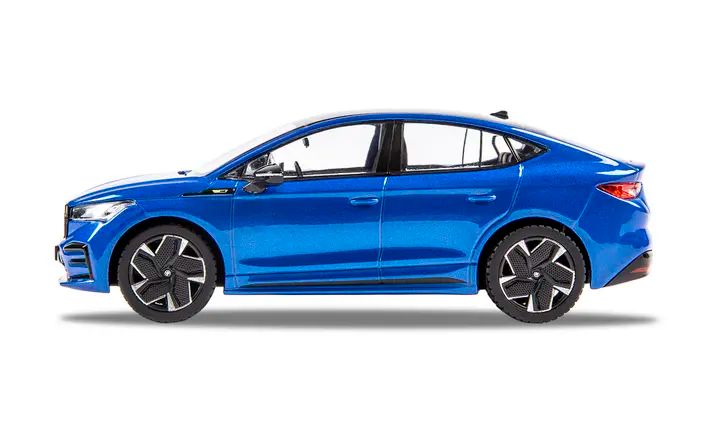 Škoda Enyaq Coupé RS Modellfahrzeug, 1:43, blau 