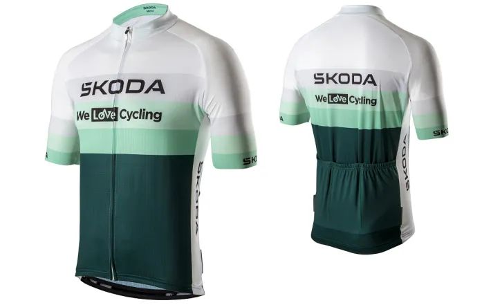 Škoda Herren Fahrradtrikot Gr. XL