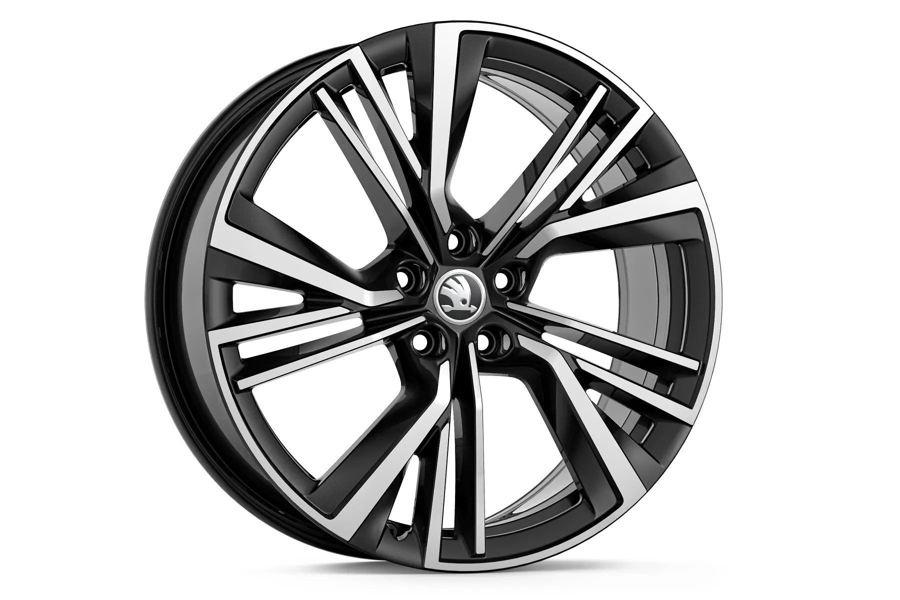 Škoda Leichtmetallfelge Neptune 9x20 5/112/42 schwarz glanzgedreht