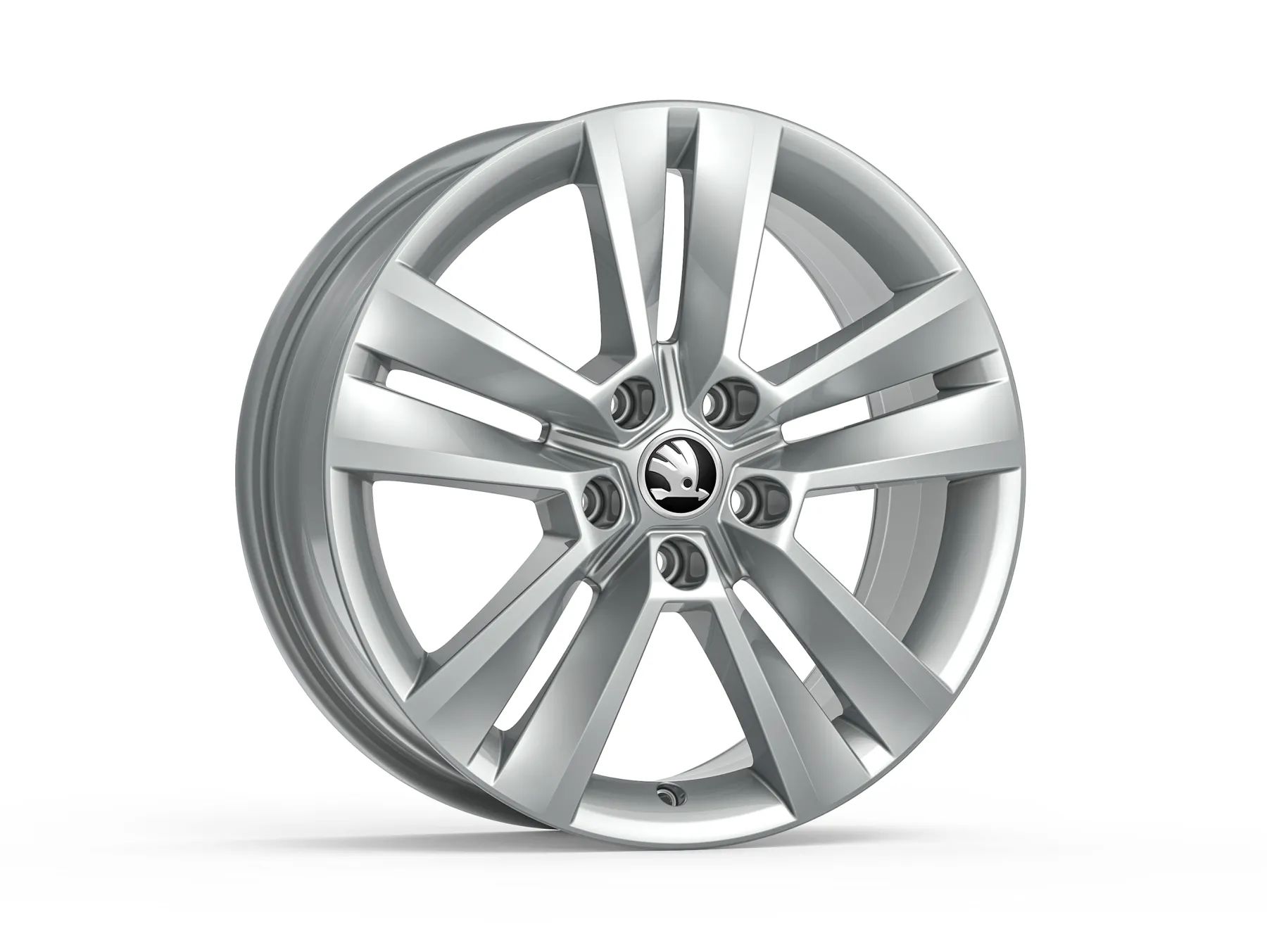 Škoda Leichtmetallfelge Mitykas 7x17 5/112/40 Silber