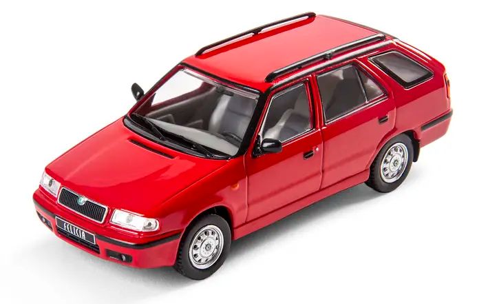 Škoda Felicia FL Kombi (1998) Modellfahrzeug, 1:43, rot 