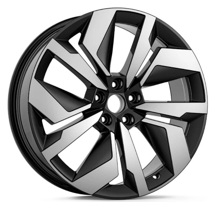 Škoda Leichtmetallfelge Vega 9x20 5/112/42 Schwarz metallic glanzgedreht