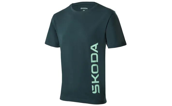 Škoda T-Shirt, Herren, emerald green, Gr. XL