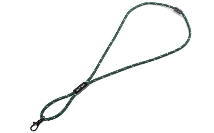 Škoda Lanyard, emerald green