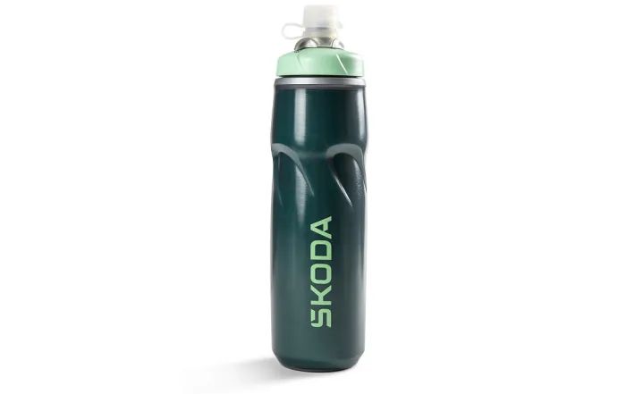 Škoda Fahrrad-Trinkflasche, emerald green, 620 ml