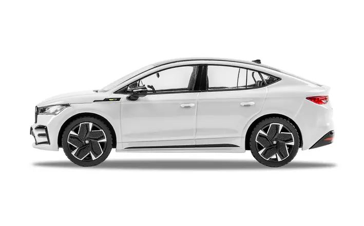 Škoda Enyaq Coupé RS Modellfahrzeug, 1:43, mondweiß