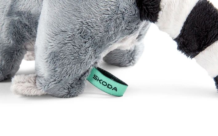 Škoda Plüsch-Waschbär