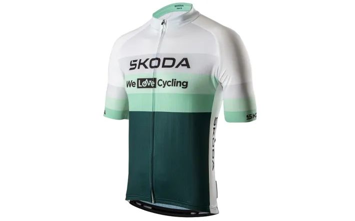 Škoda Herren Fahrradtrikot Gr. XL