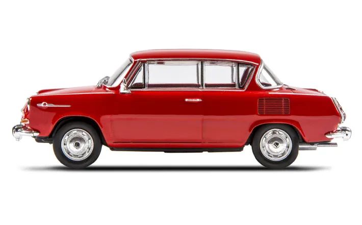 Škoda 1100MBX (1969) Modellfahrzeug, 1:43, rot/orange