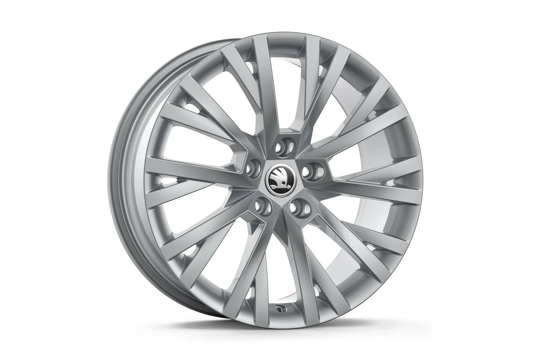 Škoda Leichtmetallfelge Antares 8x18 5/112/44 Silber