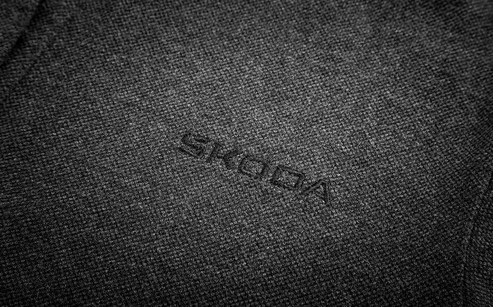 Škoda Damen Poloshirt, grau