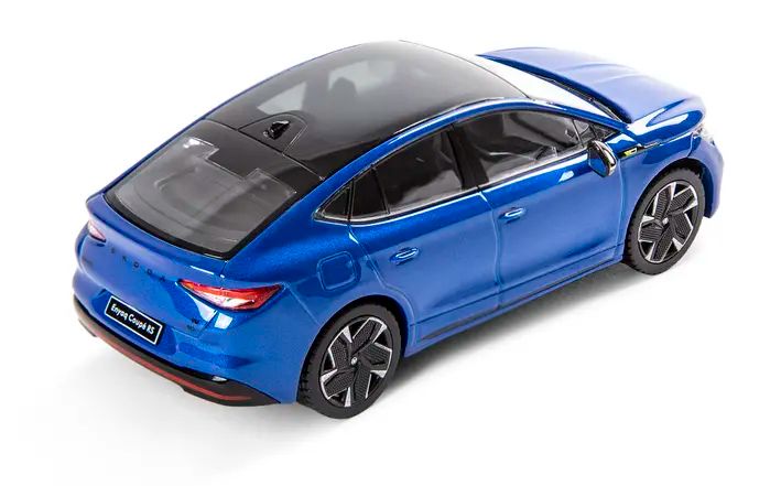 Škoda Enyaq Coupé RS Modellfahrzeug, 1:43, blau 