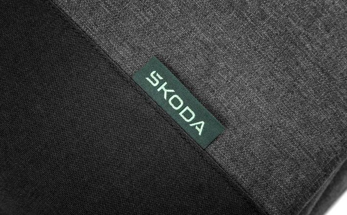 Škoda Rucksack, schwarz/grau