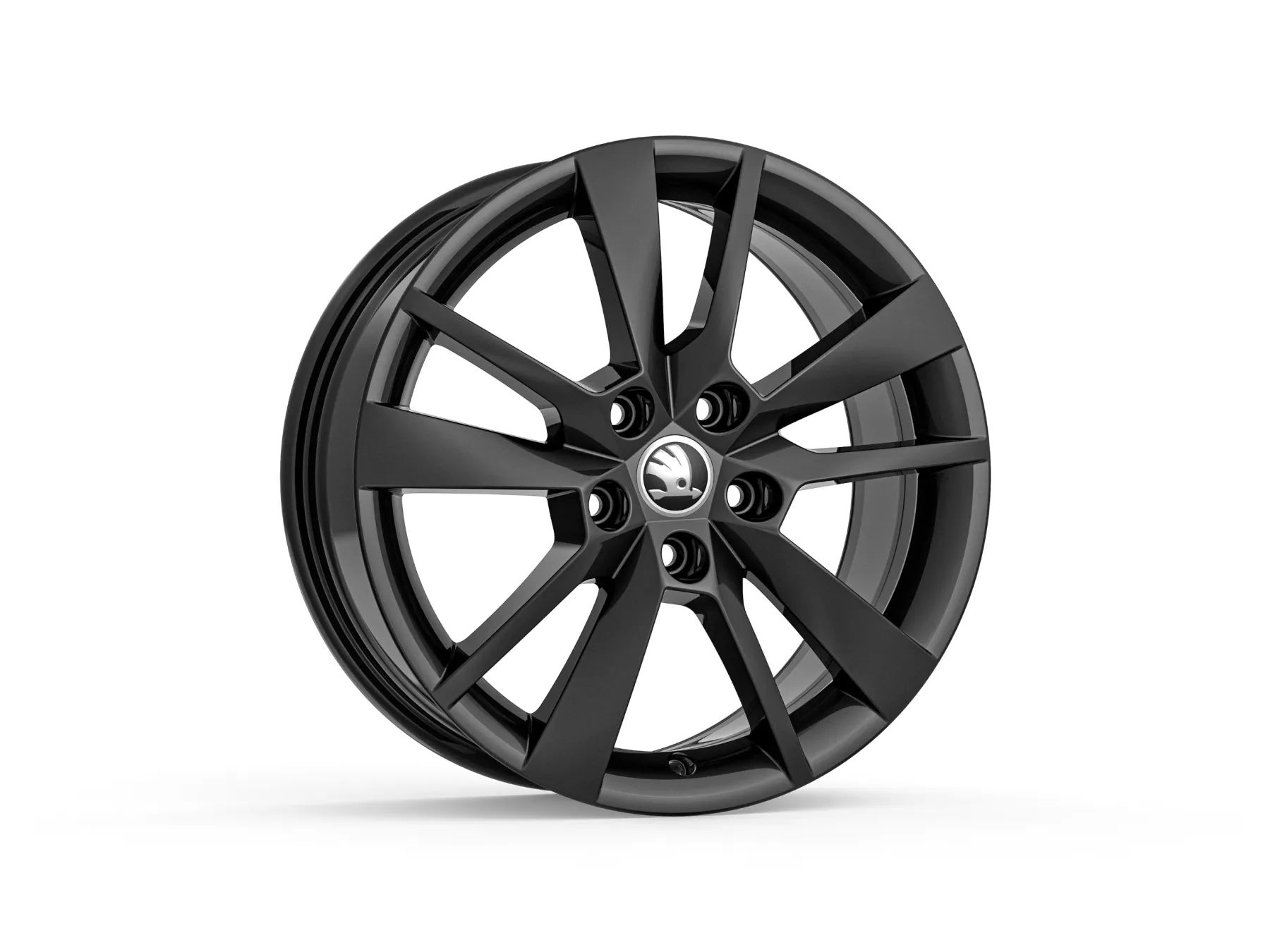 Škoda Leichtmetallfelge Trius 7x17 5/112/49 Schwarz