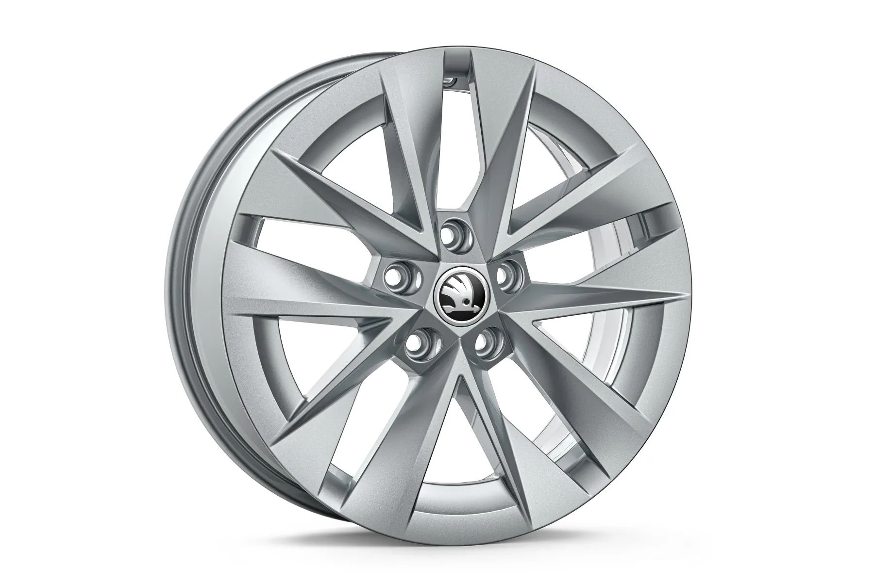 Škoda Leichtmetallfelge Rotare 7x17 5/112/46 Silber