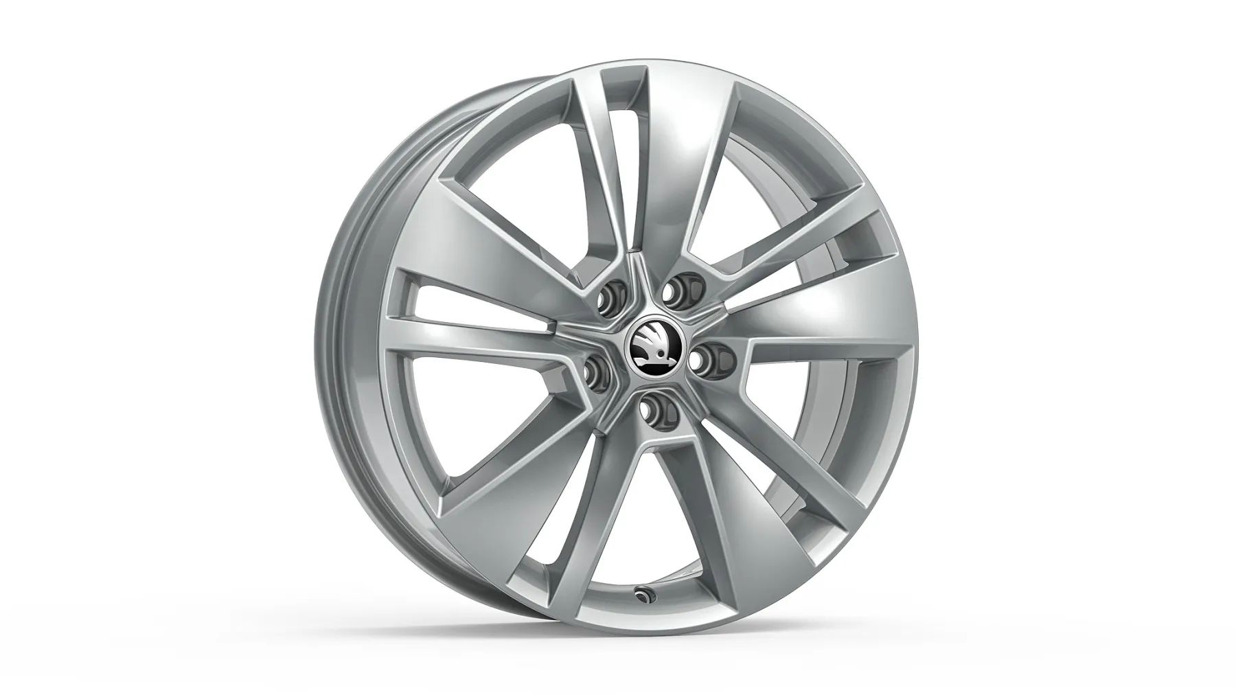 Škoda Leichtmetallfelge Triton 7x17 5/112/45 Silber